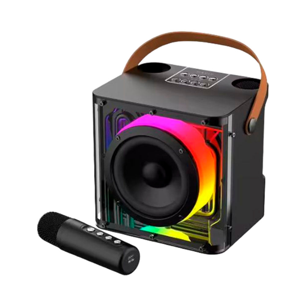 BOCINA HAVIT SK822 +2 MICROFONOS KARAOKE
