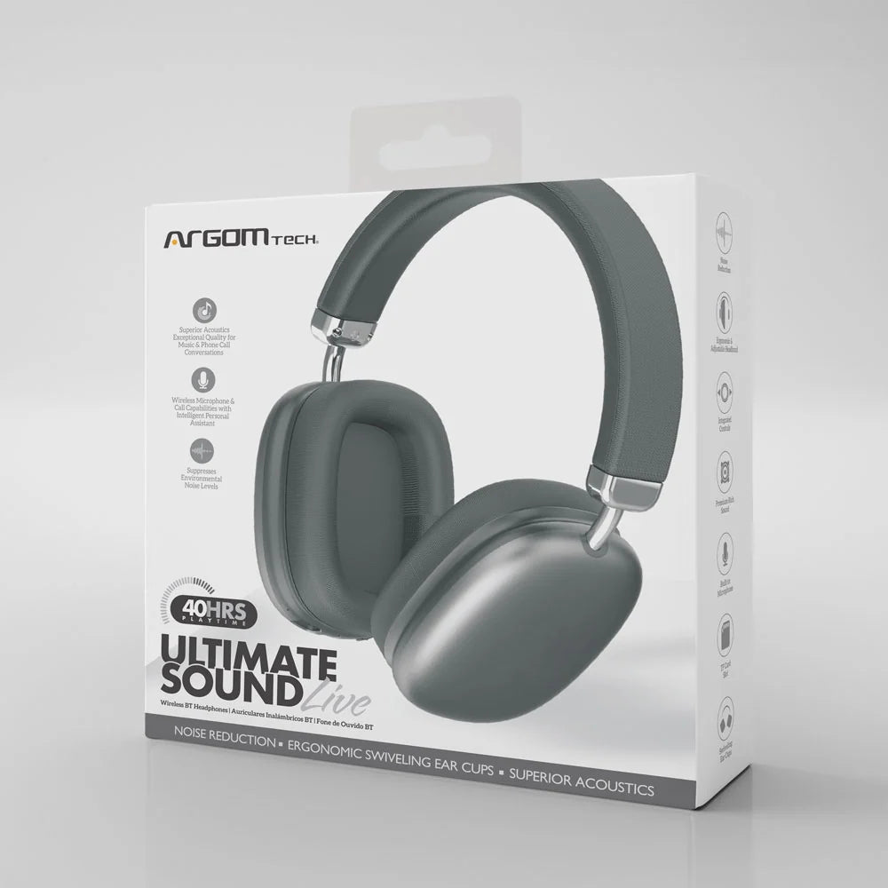AUDIFONOS BT ARGOM ULTIMATE SOUND LIVE
