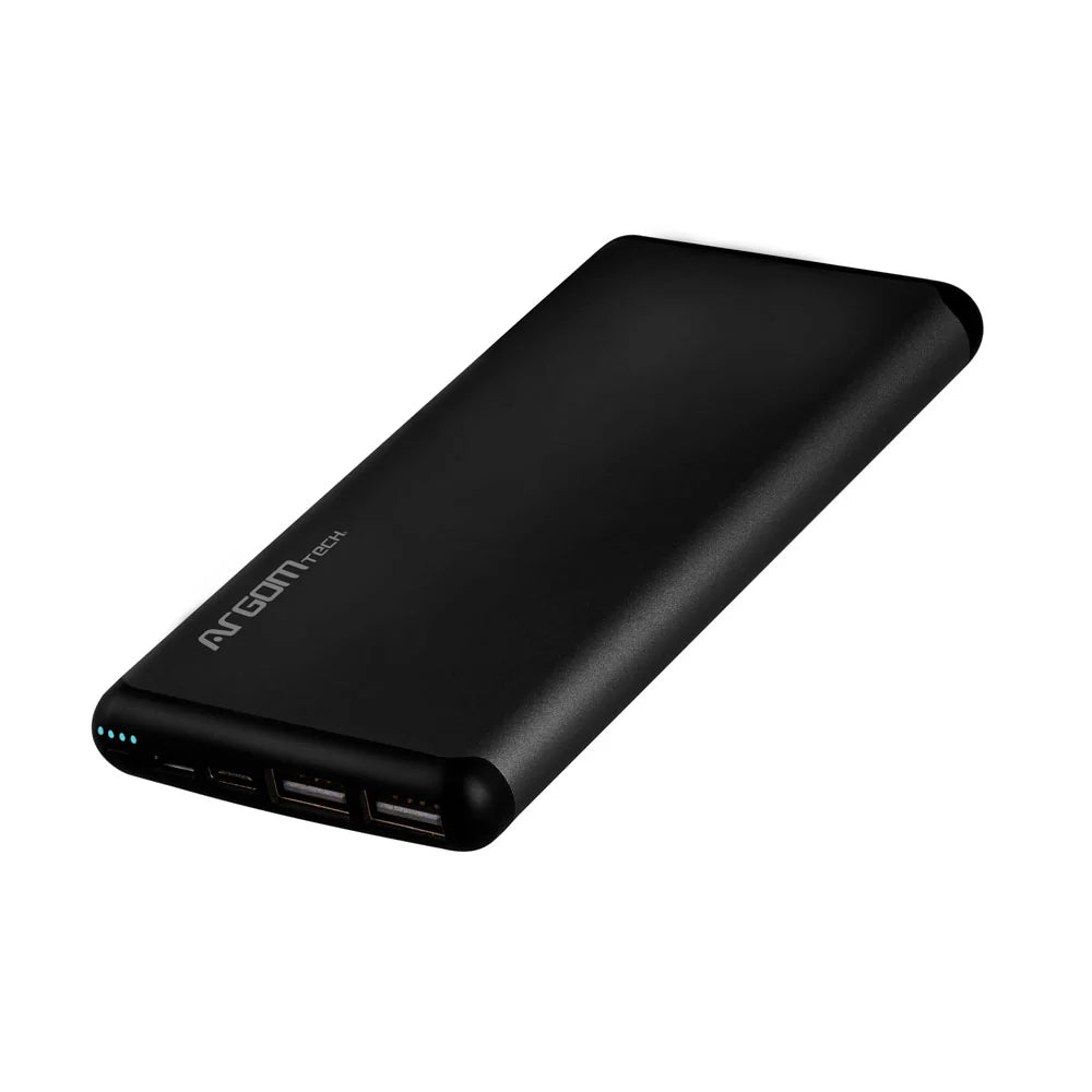 POWER BANK ARGOM S12 ALUMINIO 12,000mah ARG-PB-1150