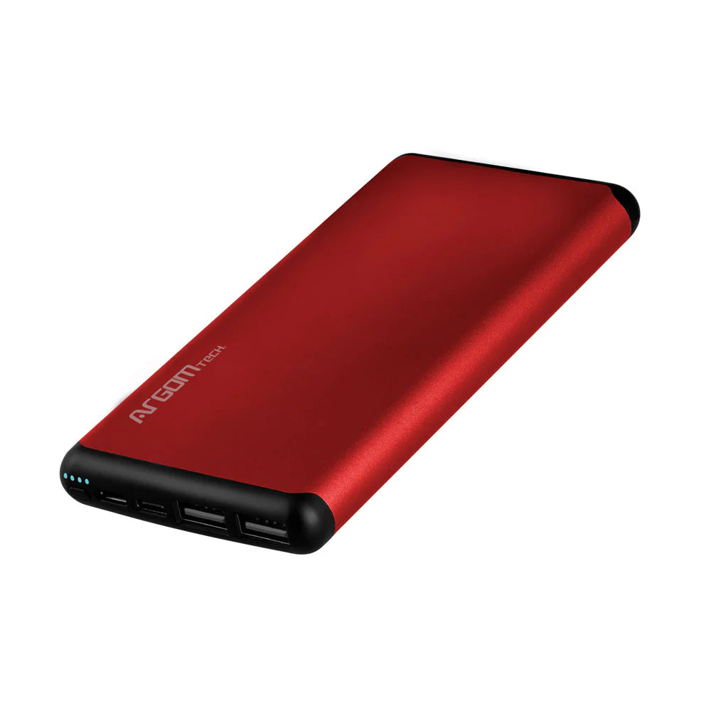 POWER BANK ARGOM S12 ALUMINIO 12,000mah ARG-PB-1150