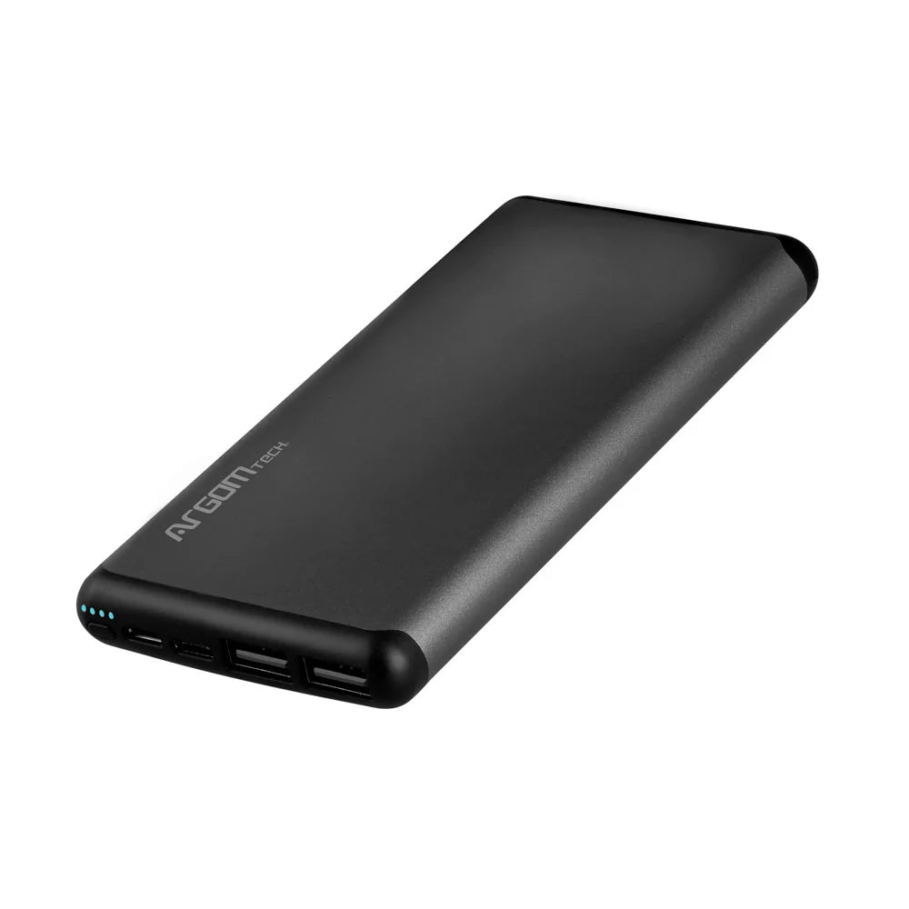 POWER BANK ARGOM S12 ALUMINIO 12,000mah ARG-PB-1150