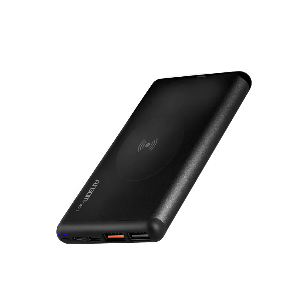 BATERIA PORTATIL ARGOM CON CARGA INALAMBRICA S12W
