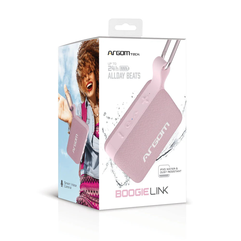 BOCINA ARGOM BOOGIE LINK 3110BK ROSA