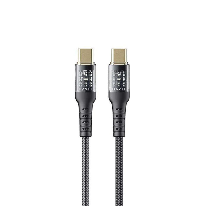 CABLE HAVIT TIPO-C A TIPO-C 1M CB6240