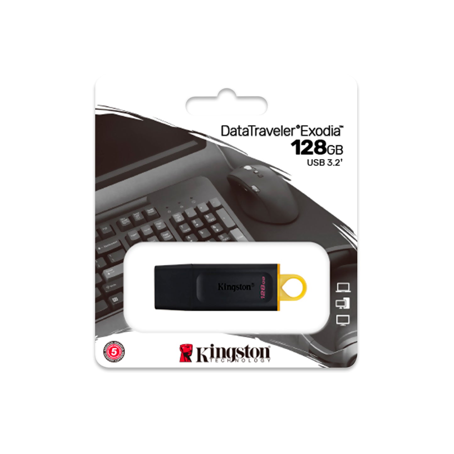 MEMORIA KINGSTON EXODIA 3.2 USB 128GB