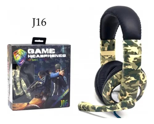 AUDIFONOS UNIVERSAL USB+3.5MM J16