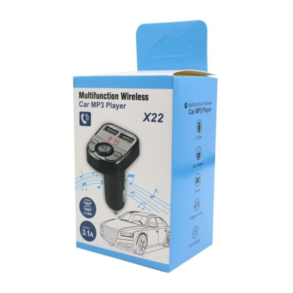 TRANSMISOR FM PARA CARRO X22