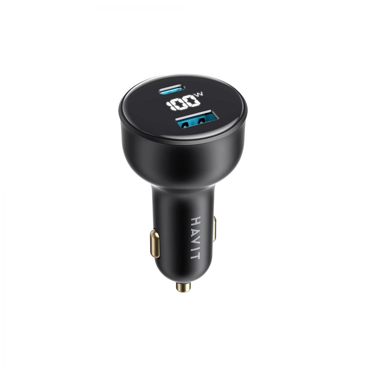 CARGADOR PARA CARRO HAVIT 100W DUAL