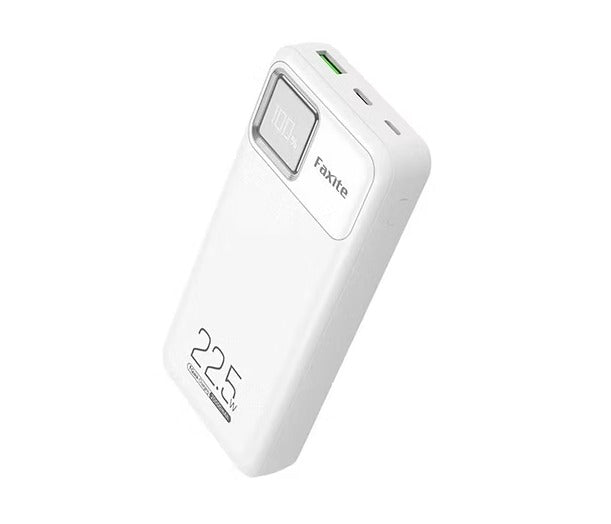 BATERIA PORTATIL FAXITE 10,000MAH F10PRO BLANCO