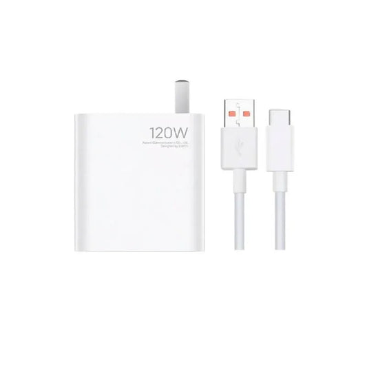 CARGADOR XIAOMI 120W TIPO-C BLANCO