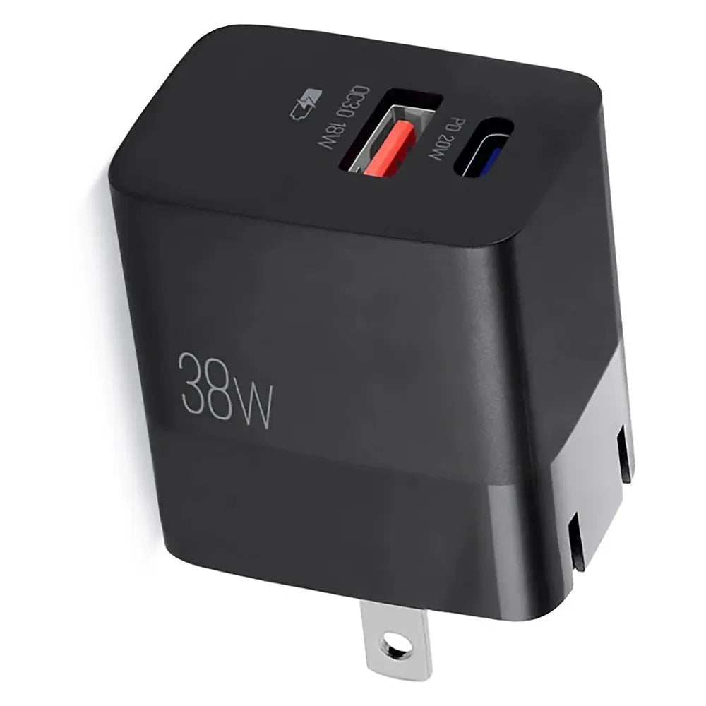 ADAPTADOR ARGOM 38W USB+TIPO-C 0122