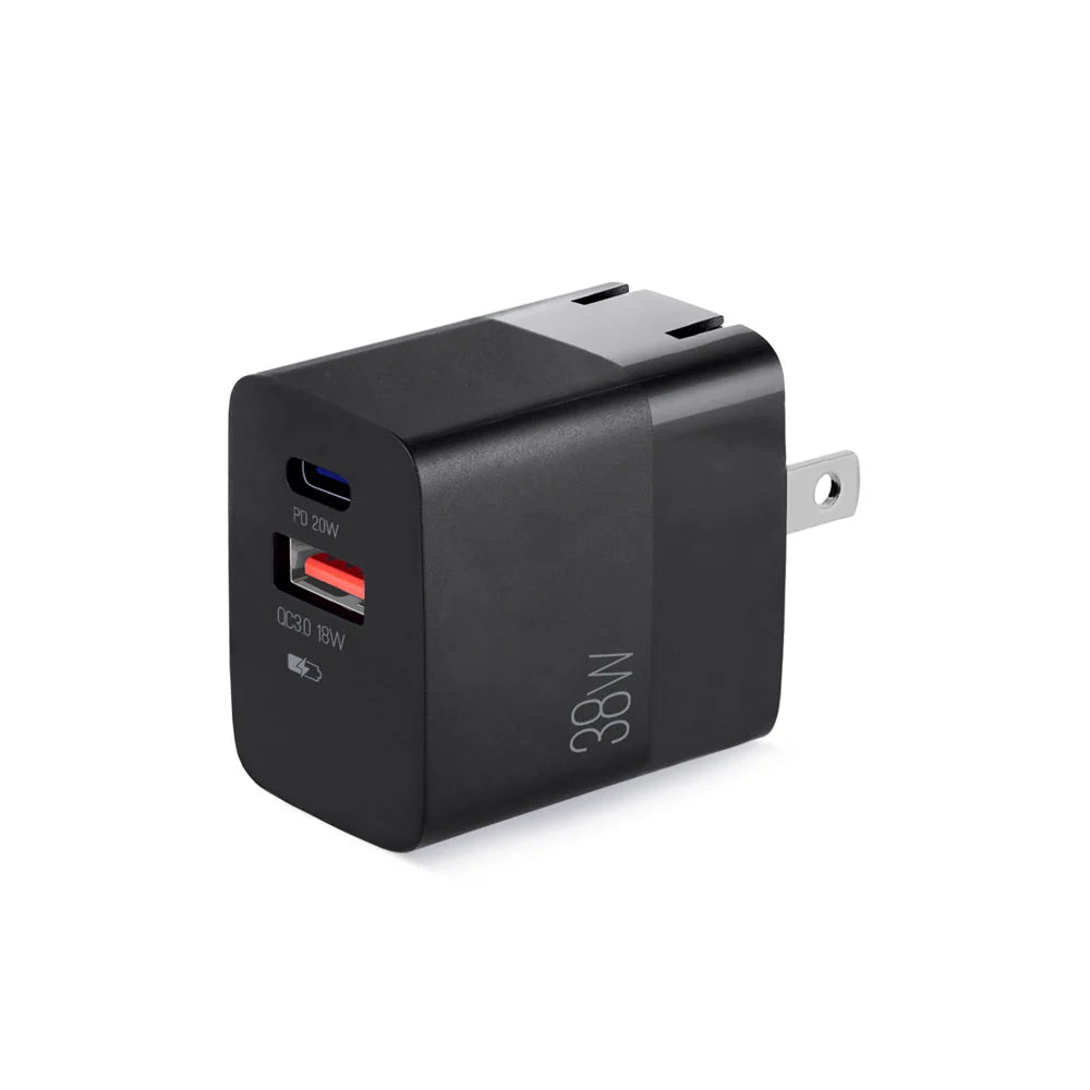 ADAPTADOR ARGOM 38W USB+TIPO-C 0122