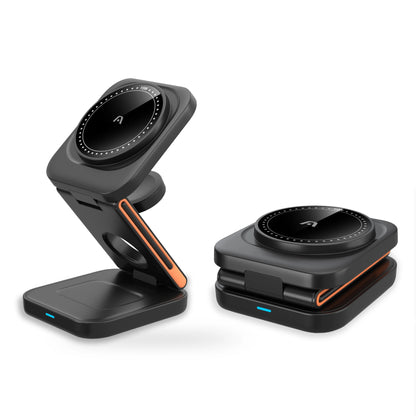 CARGADOR ARGOM S4 15W 3 EN 1 MAGNETICO AC-0144BK