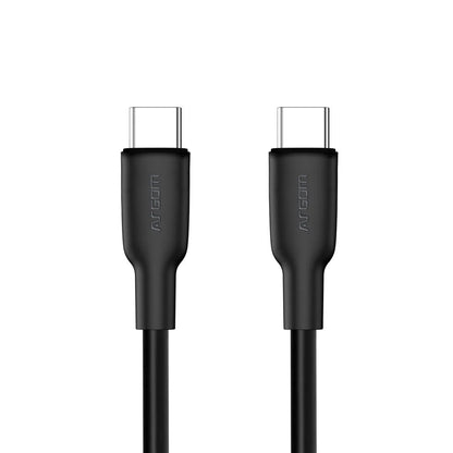 CABLE ARGOM TIPO-C A TIPO-C 1.8M 65W 007 NEG