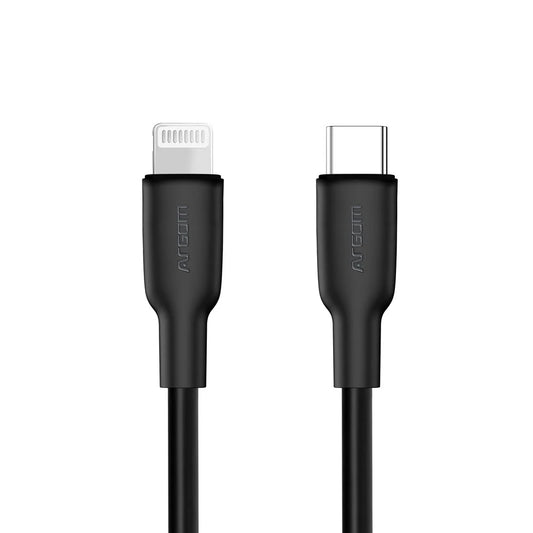 CABLE ARGOM TIPO-C A LIGHTNING 1.8M 30W