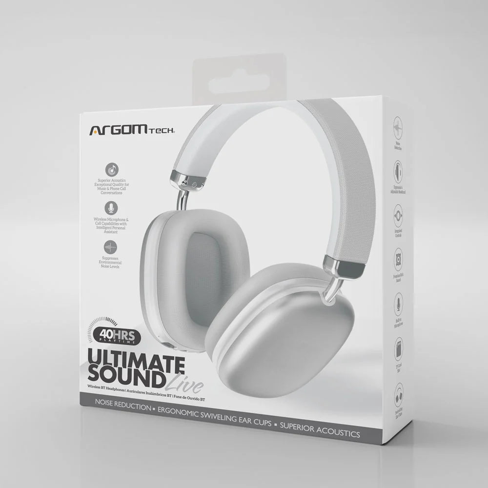 AUDIFONOS BT ARGOM ULTIMATE SOUND LIVE