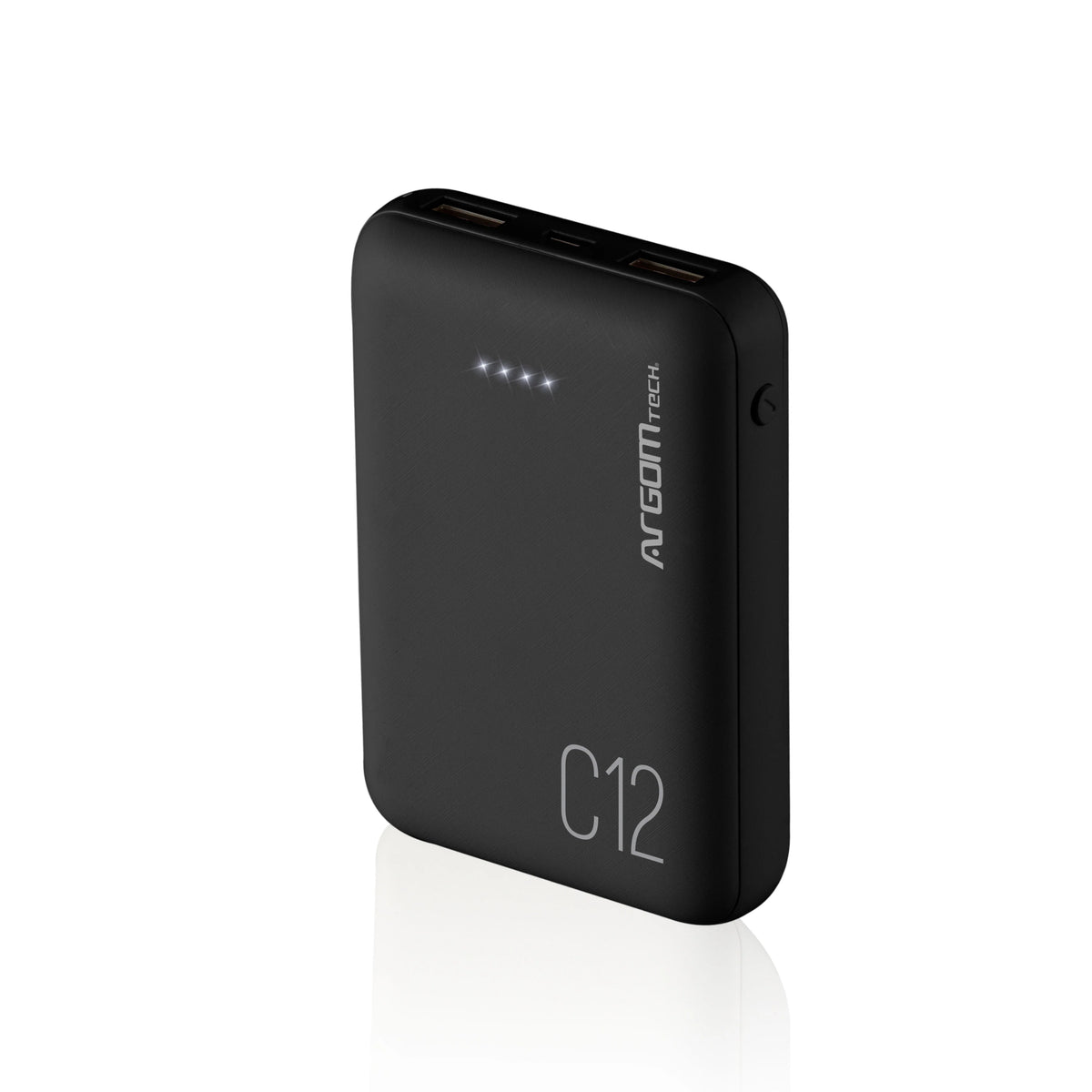 BATERIA PORTATIL ARGOM C12 USB 12000MAH