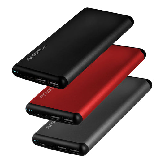 POWER BANK ARGOM S12 ALUMINIO 12,000mah ARG-PB-1150