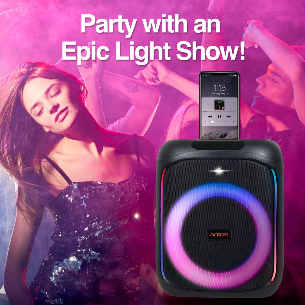 BOCINA ARGOM RAVE BOX 65 KARAOKE 4050BK