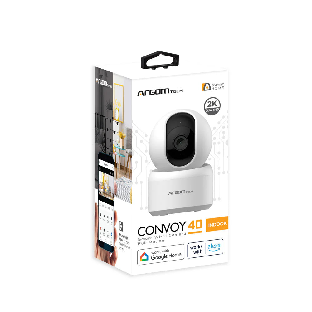 CAMARA PARA INTERIORES  INTELIGENTE CONVOY 40  WIFI ARGOM
