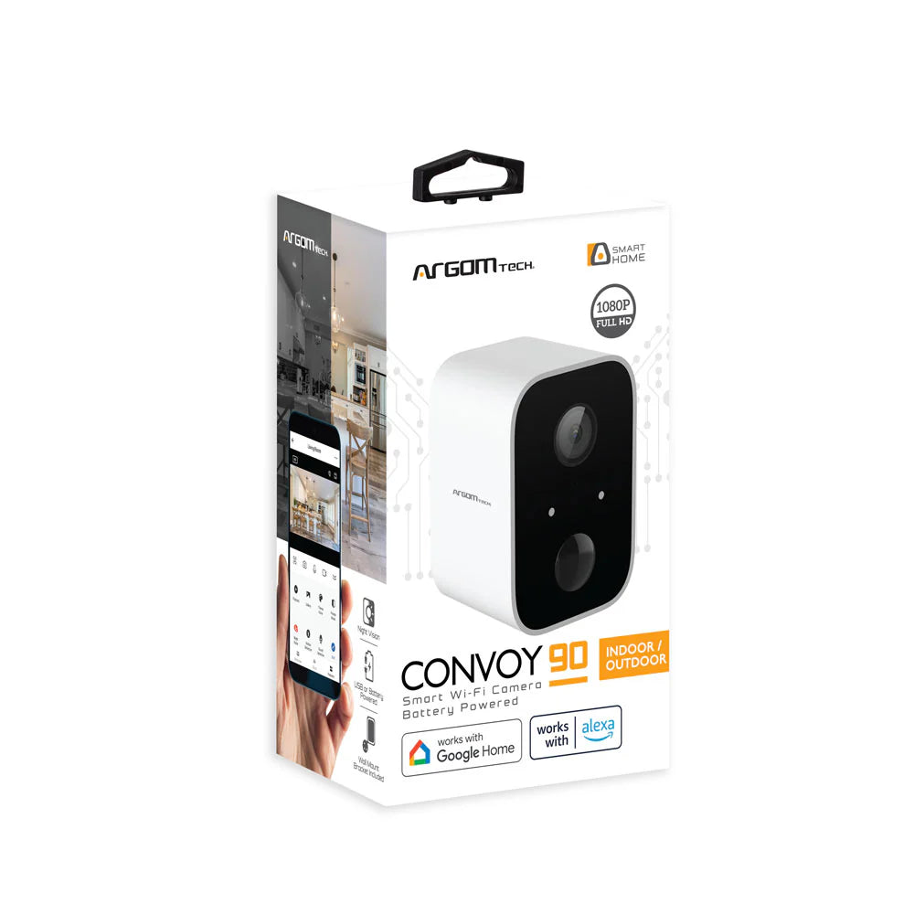 CAMARA PARA INTERIORES Y EXTERIORES ARGOM CONVOY 90 WIFI