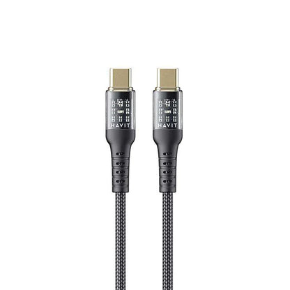 CABLE HAVIT TIPO-C A TIPO-C 1M CB6240