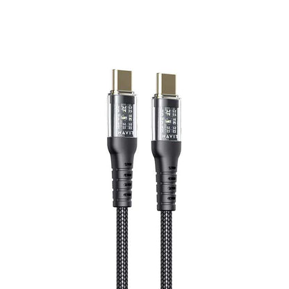 CABLE HAVIT TIPO-C A TIPO-C 1M CB6240