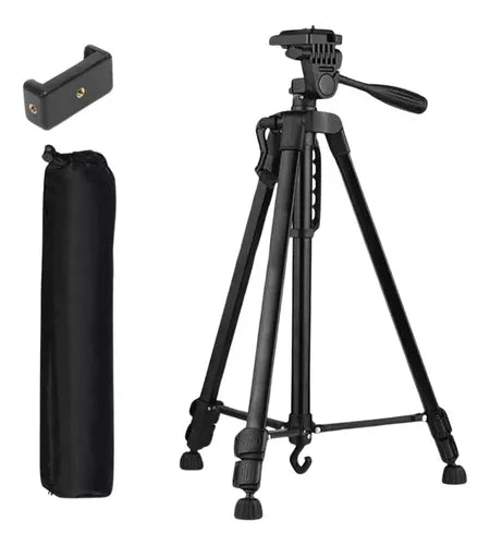 TRIPOD 3366 1.40M NEGRO NIVEL ANGULO MANIVELA