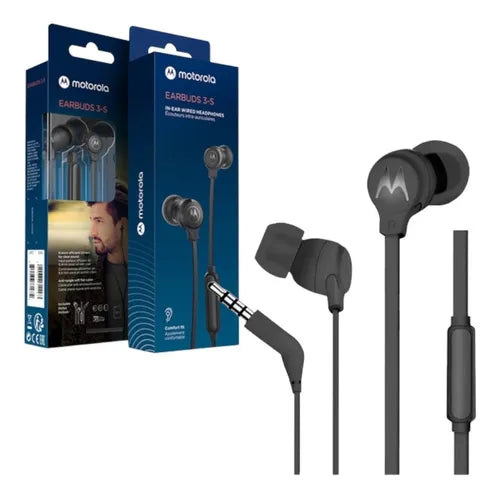 AUDIFONOS 3.5MM  MOTOROLA  3-S