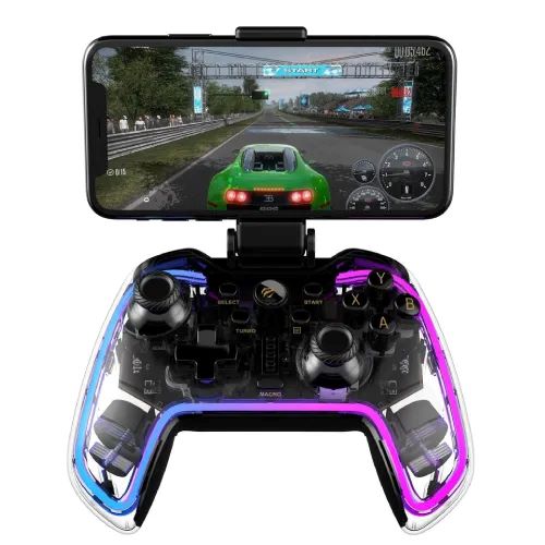CONTROL GAMER HAVIT PARA TELEFONO  CLEAR 158BT