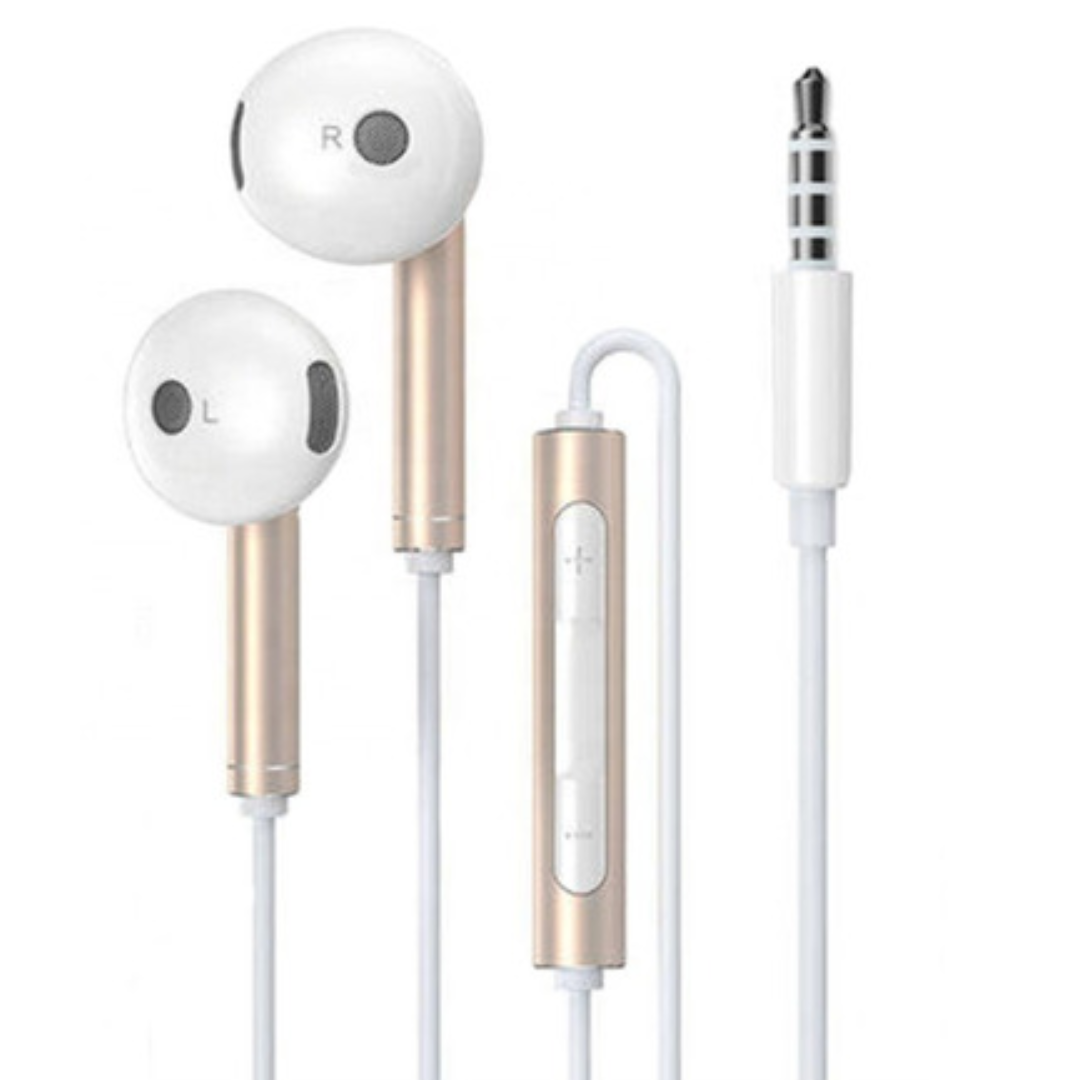 AUDIFONOS HUAWEI 3.5MM AM116  DORADO