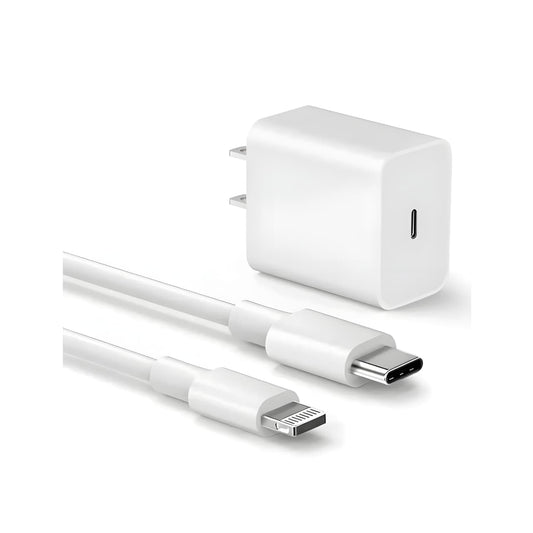 CARGADOR IPHONE 35W TIPO-C A LIGHTNING CLASE B