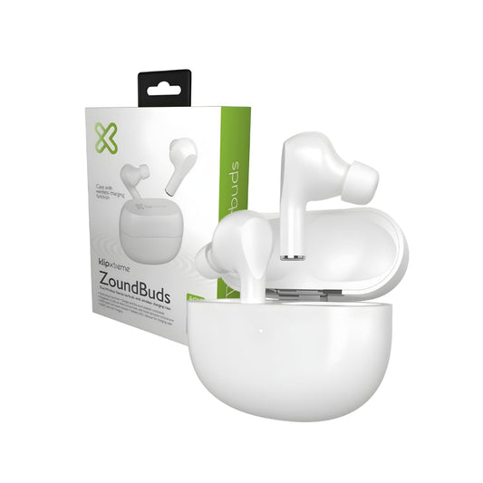 AUDIFONOS BT KLIP XTREME ZOUNDBUDS BLANCO