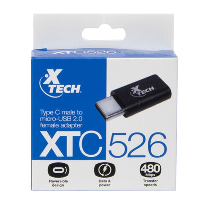 CONVERTIDOR XTECH V8 A TIPO-C XTC-526