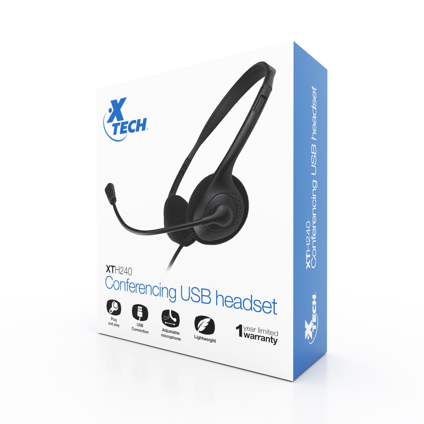 AUDIFONOS XTECH USB XTH-240