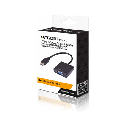 CONVERTIDOR ARGOM HDMI-VGA ARG-CB-0055