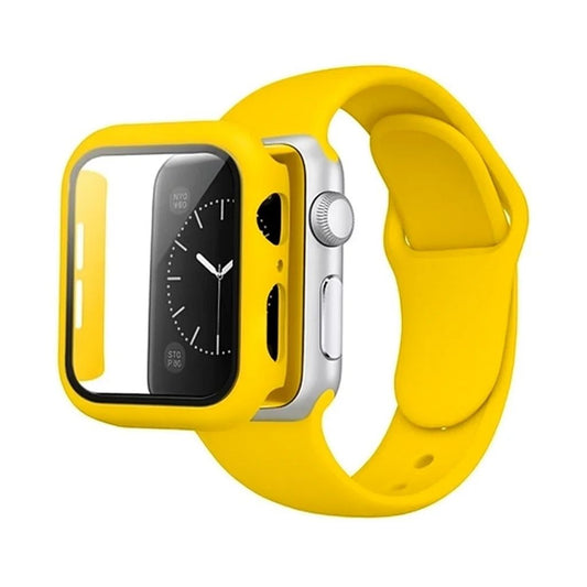 PROTECTOR Y CORREA SILICON PARA APPLEWATCH