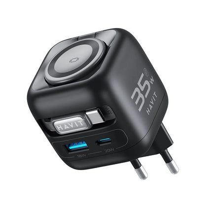 CARGADOR HAVIT 35W TIPO-C + APPLEWATCH U