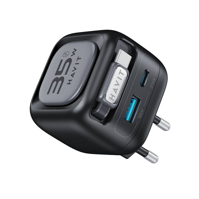 CARGADOR HAVIT 35W TIPO-C + APPLEWATCH U