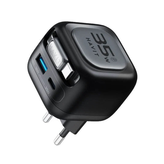 CARGADOR HAVIT 35W TIPO-C + APPLEWATCH U