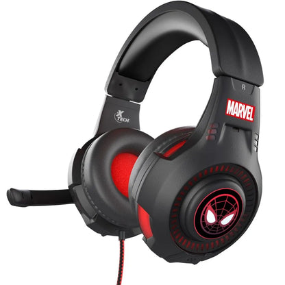 AUDIFONOS 3.5MM + USB XTECH MARVEL SPIDER MAN