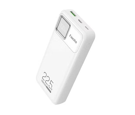 BATERIA PORTATIL FAXITE 10,000MAH F10PRO BLANCO