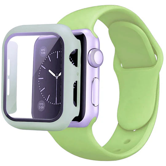 PROTECTOR Y CORREA SILICON PARA APPLEWATCH